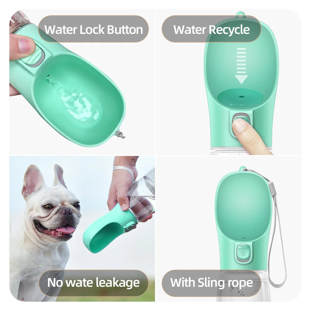 Water Bottle for Pet Dogs and Cats 