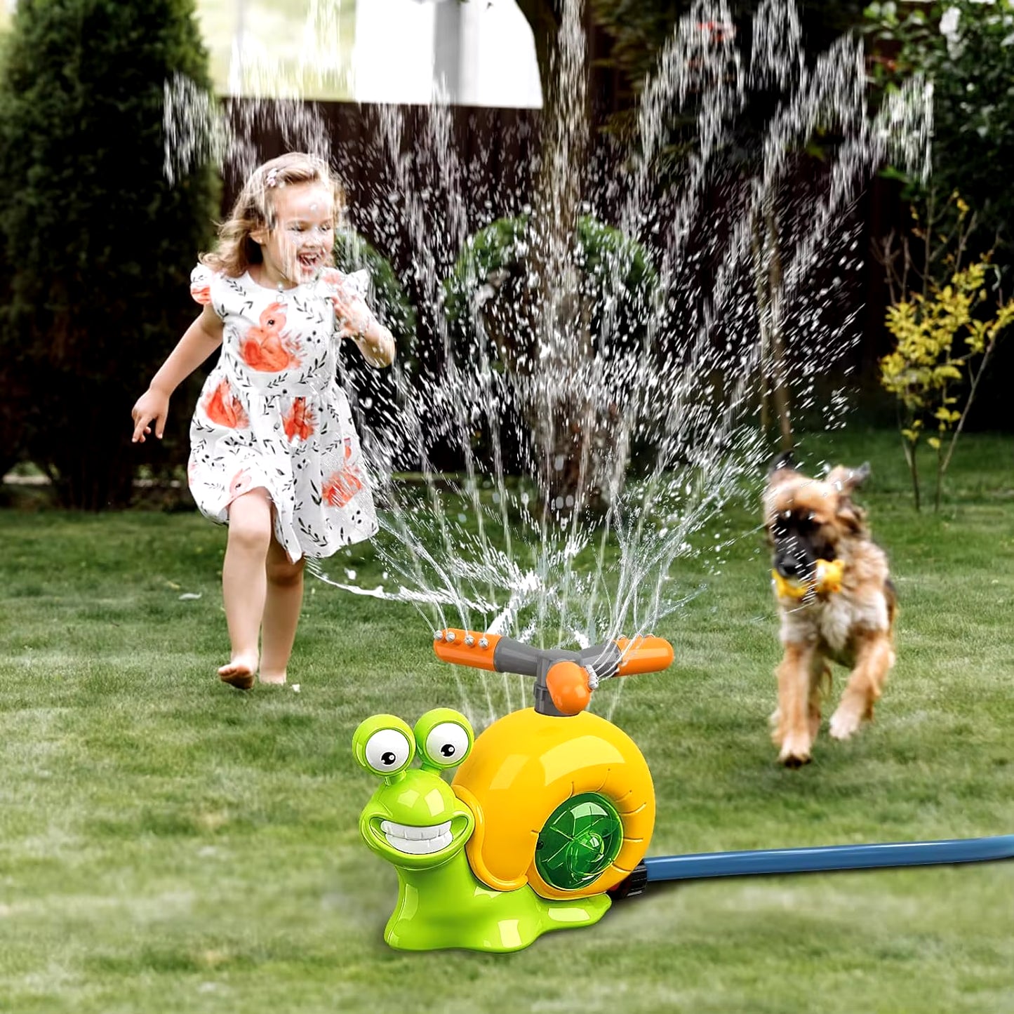 Water Sprinkler Baseball Toy for Kids Outdoor Play