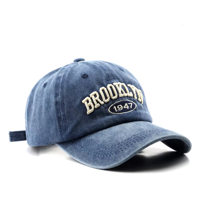 Brooklyn Alphabet Baseball Cap Cowboy Baseball Cap