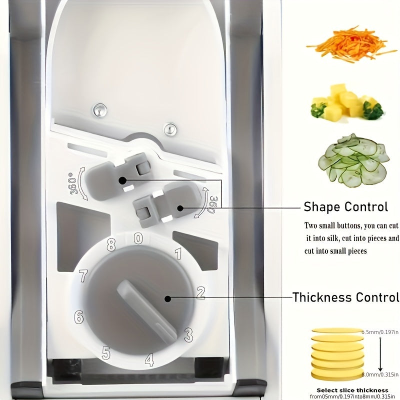 Stainless Steel Blade Mandoline Slicer