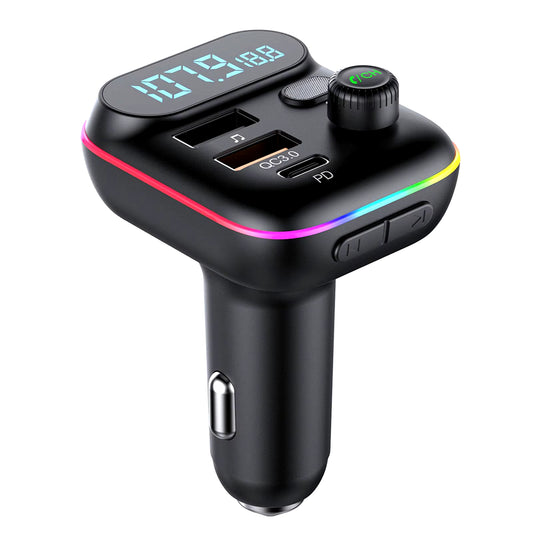 Car Bluetooth FM Transmitter Bluetooth 5.0 FM Transmitter USB