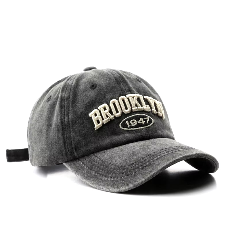 Brooklyn Alphabet Baseball Cap Cowboy Baseball Cap