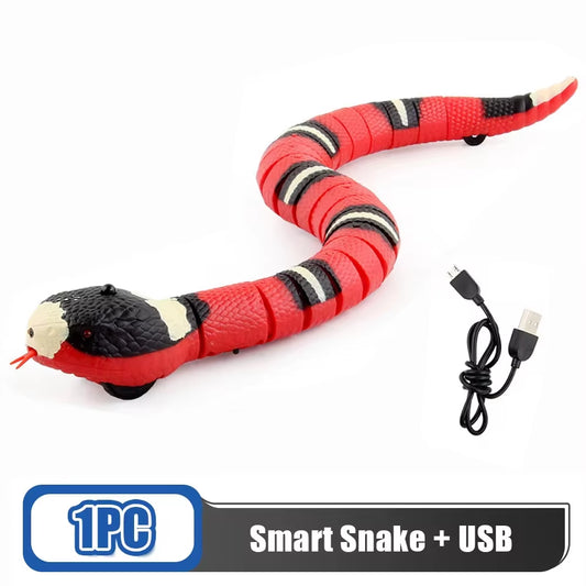 Smart Sensing Cat Toys Interactive Automatic Eletronic Snake