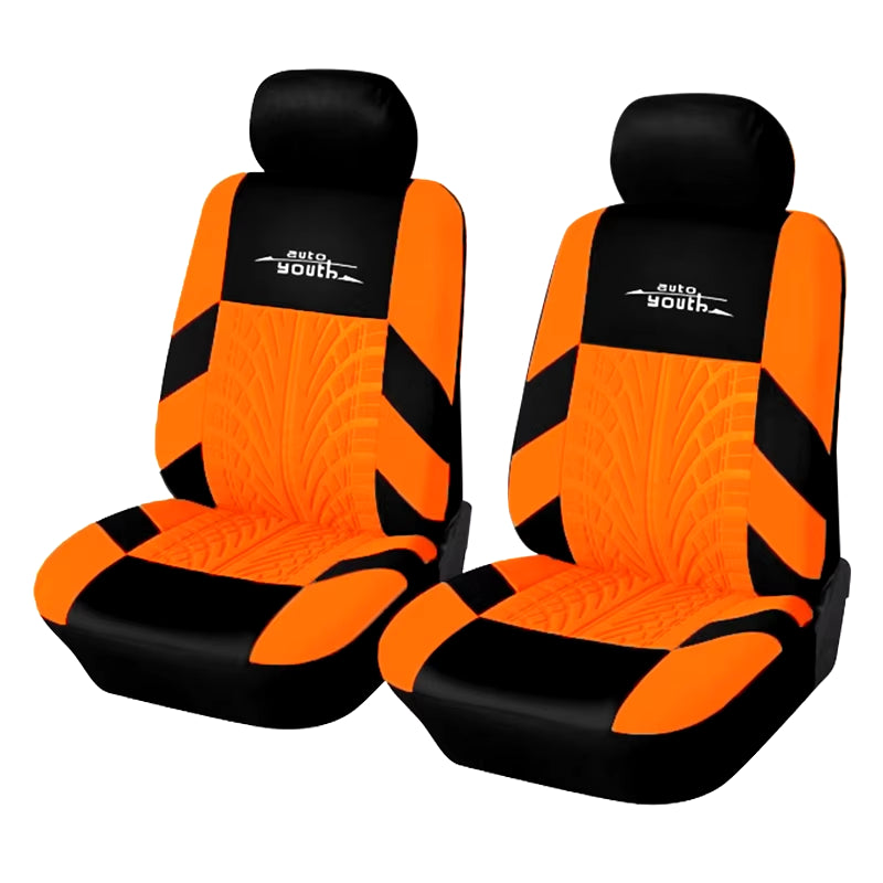 Brand Embroidery Car Seat Covers Set Universal Fit Most Cars Covers