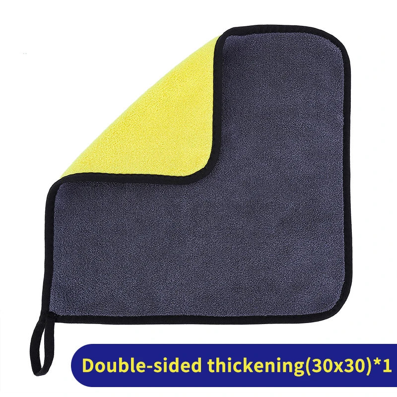 1/3/5Pcs Microfiber Cleaning Towel Car Cleaning Cloths Professional Detailing Car Drying Microfiber Towel Wash Towel Accessories