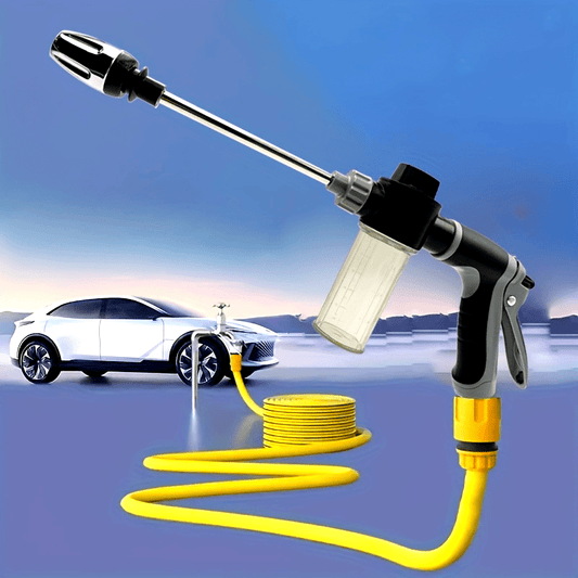 High-Pressure Foam Spray Gun with Extendable Handle - Perfect for Car Washing