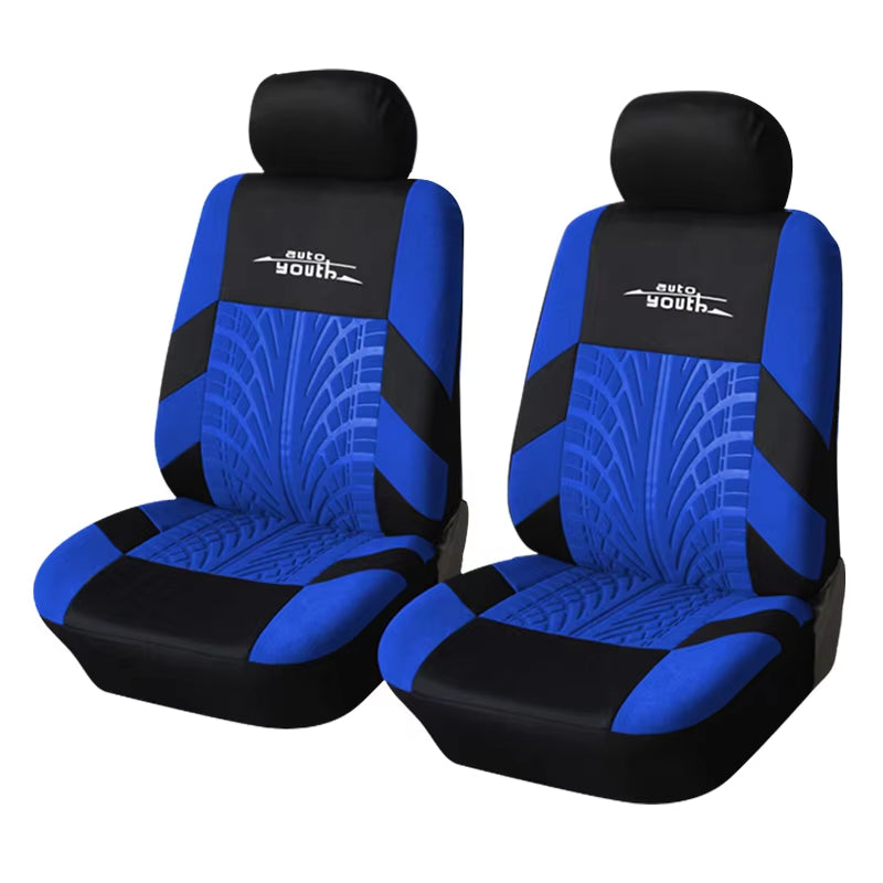 Brand Embroidery Car Seat Covers Set Universal Fit Most Cars Covers