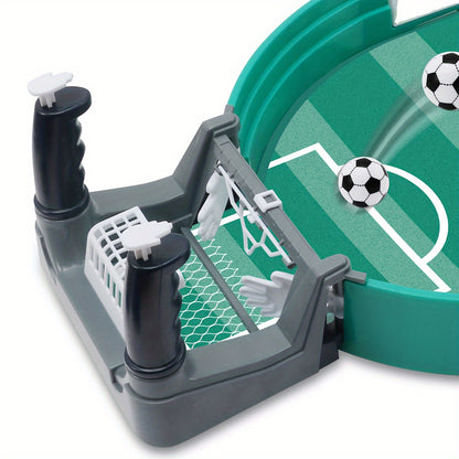 Football Table Interactive Game 42x21cm - Mini Desktop Football Bouncing Ball Game Set