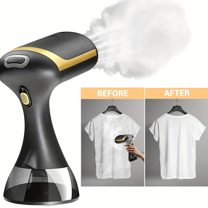 1500W Portable Garment Steamer - 230V European Standard Plug - Plastic Wrinkle Remover for Clothes