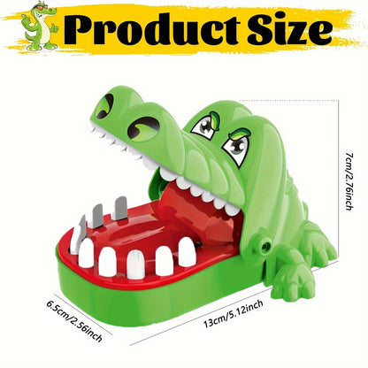 Crocodile Dentist Game for Kids - Finger-Biting Action Toy with Funny Reaction