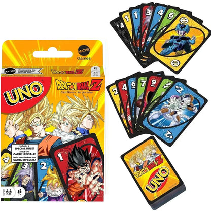 new UNO NO MERCY Matching Card Game Minecraft Dragon Ball Z Multiplayer Family Party Boardgame Funny Friends Entertainment Poker