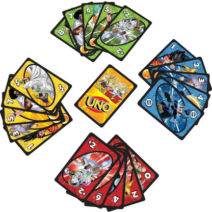 new UNO NO MERCY Matching Card Game Minecraft Dragon Ball Z Multiplayer Family Party Boardgame Funny Friends Entertainment Poker