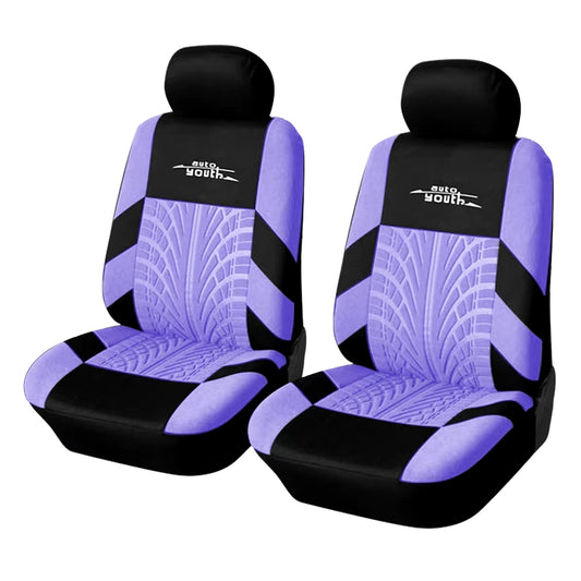 Brand Embroidery Car Seat Covers Set Universal Fit Most Cars Covers