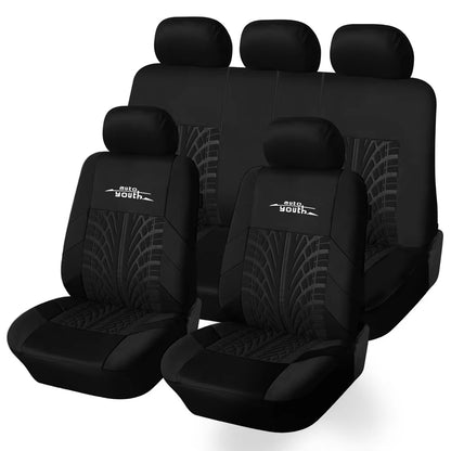 Brand Embroidery Car Seat Covers Set Universal Fit Most Cars Covers