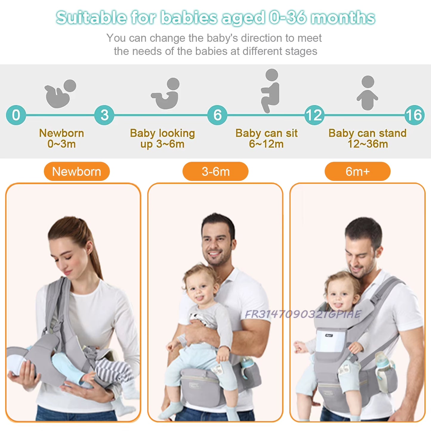 Baby Carrier Ergonomic Infant 