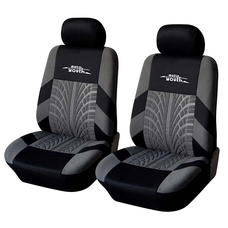 Brand Embroidery Car Seat Covers Set Universal Fit Most Cars Covers