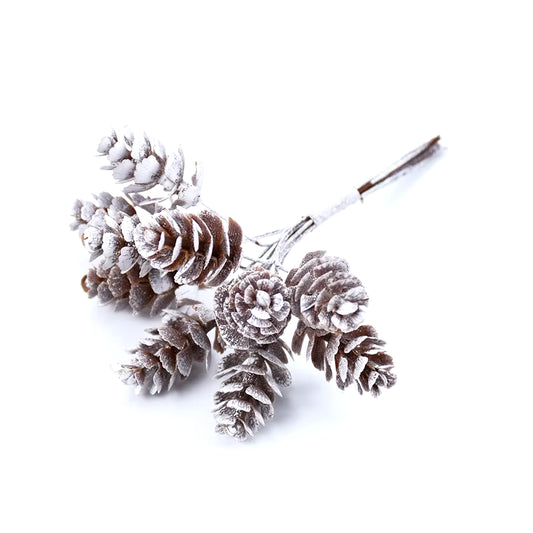 Artificial Plant Fake Pine Cone Flowers (10/20Pcs)