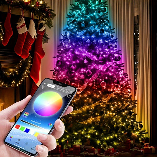 Smart App-Controlled Christmas String Lights