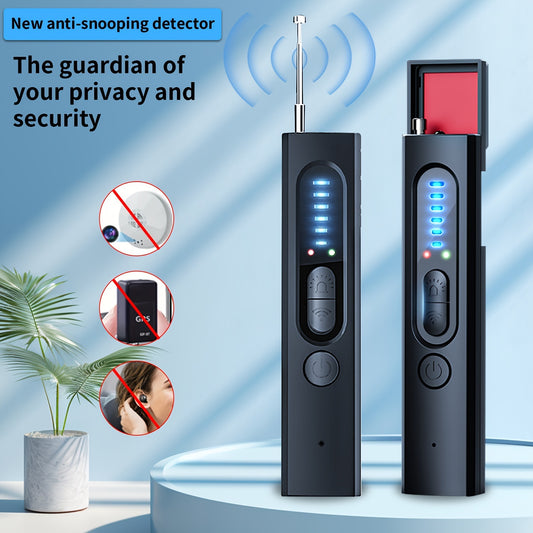 Hidden Camera Detector - GPS Tracker Finder - Infrared Bug Sweeper - Handheld Security Scanner with 6-Level Sensitivity